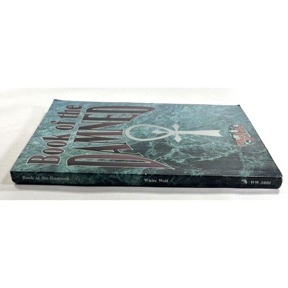 Book of the Damned White Wolf The World of Darkness 1993 Vintage Paperback - Picture 3 of 10